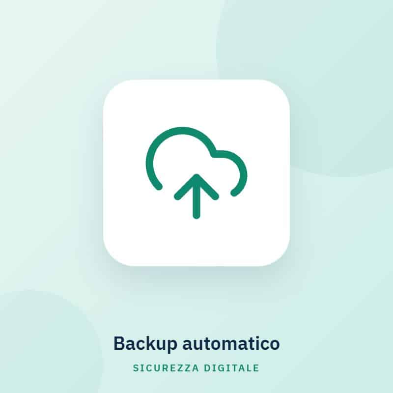 Backup automatico – Sicurezza digitale